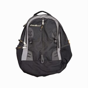 Eddie Bauer Black and Gray Backpack
